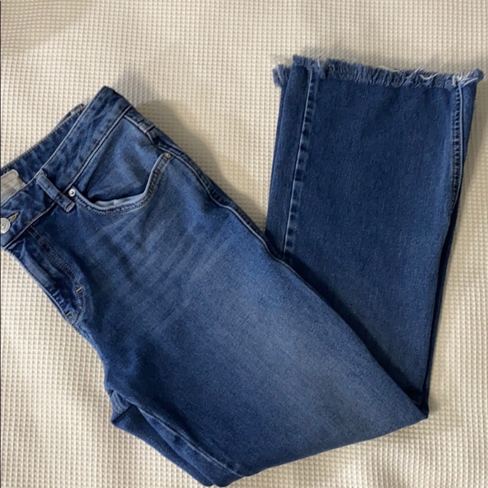 Free People Cropped High Rise Jeans - Picture 9 of 9